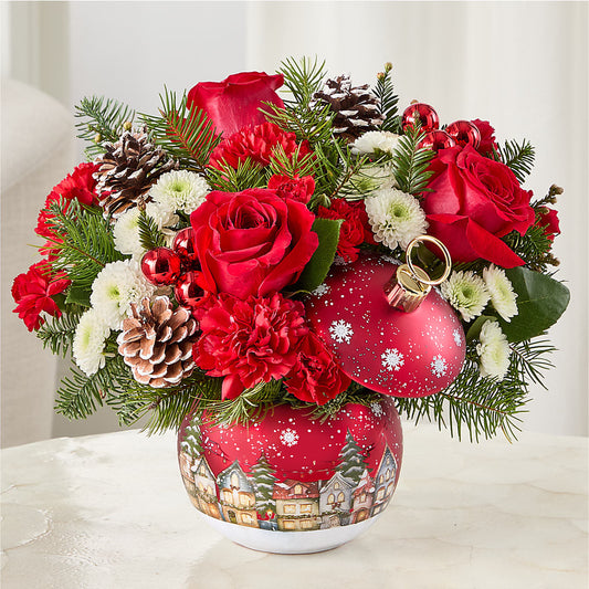 Christmas Carols Ornament –  Blooms By The Lake, Lake Arthur LA