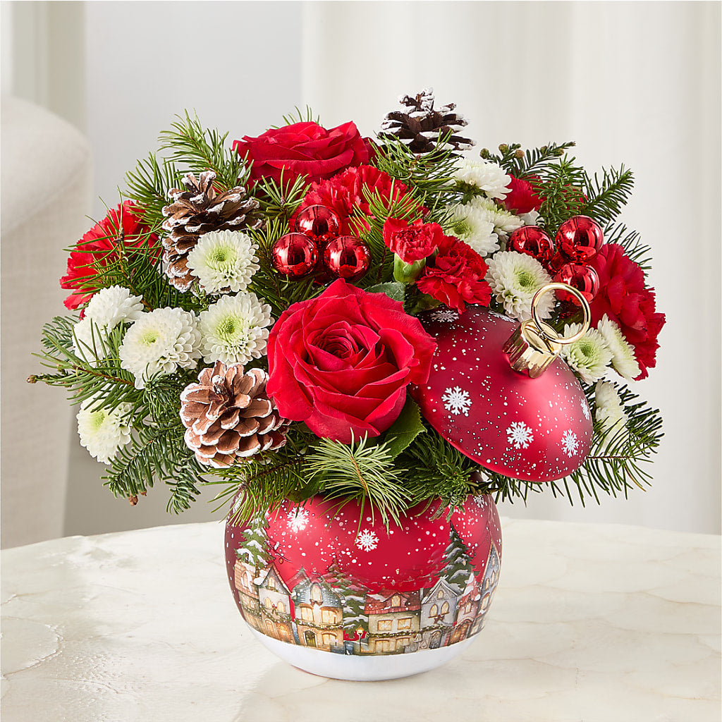 Christmas Carols Ornament –  Blooms By The Lake, Lake Arthur LA
