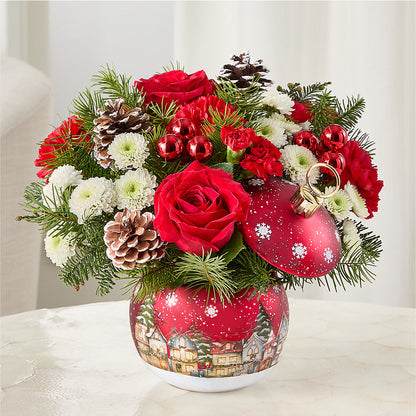 Christmas Carols Ornament –  Blooms By The Lake, Lake Arthur LA