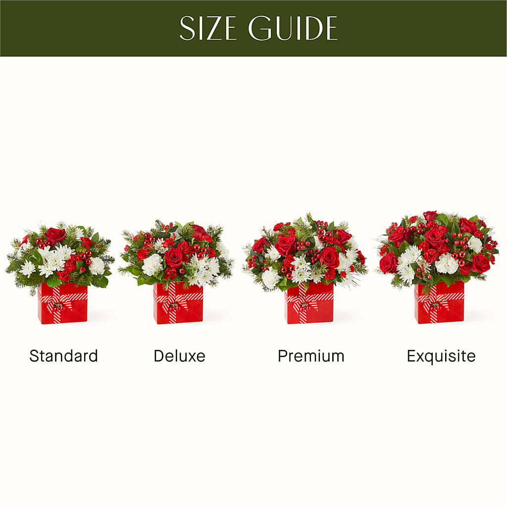Presents Under the Tree Bouquet –  Blooms By The Lake, Lake Arthur LA