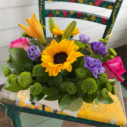 Best Day Box Bouquet –  Blooms By The Lake, Lake Arthur LA