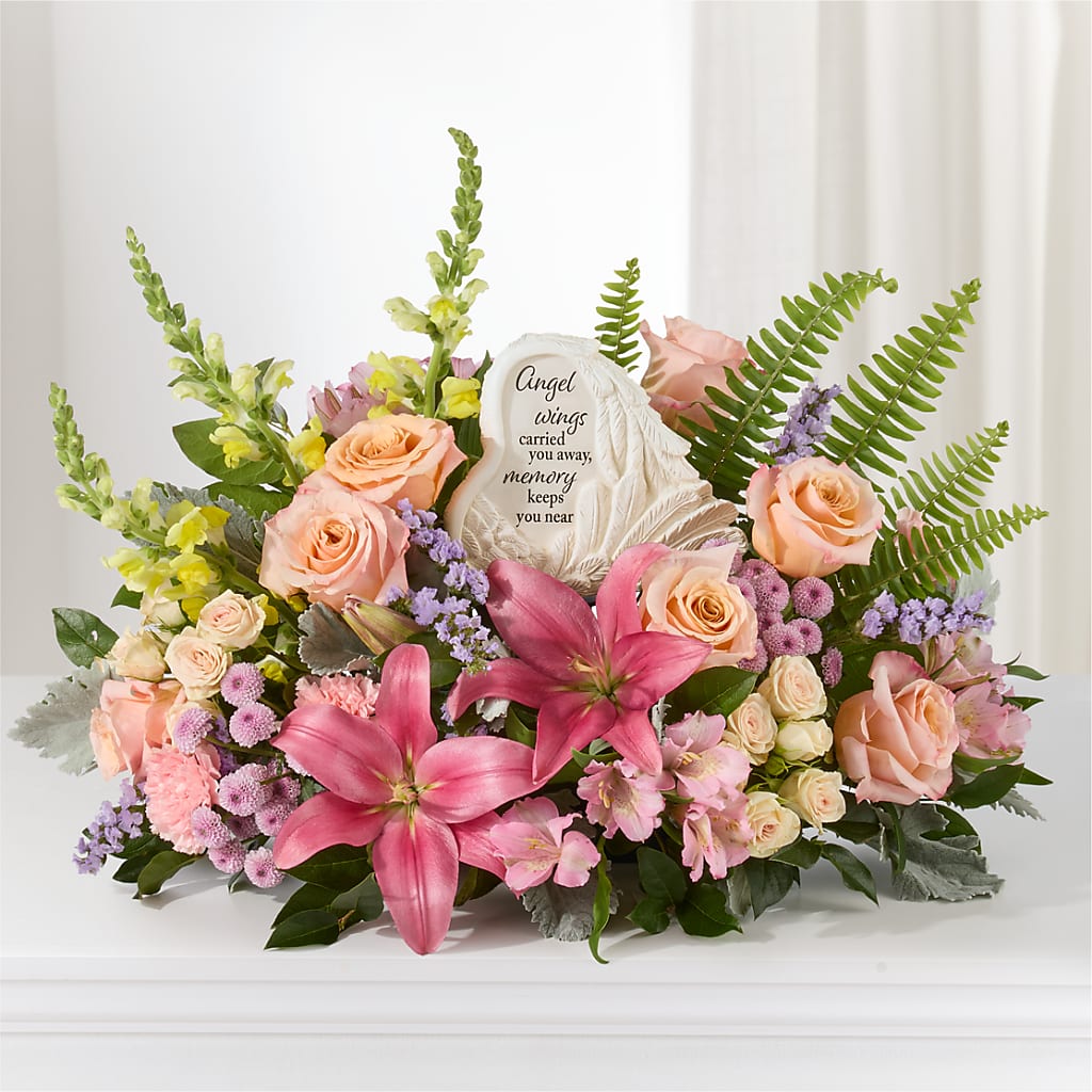 Gentle Light Arrangement –  Blooms By The Lake, Lake Arthur LA