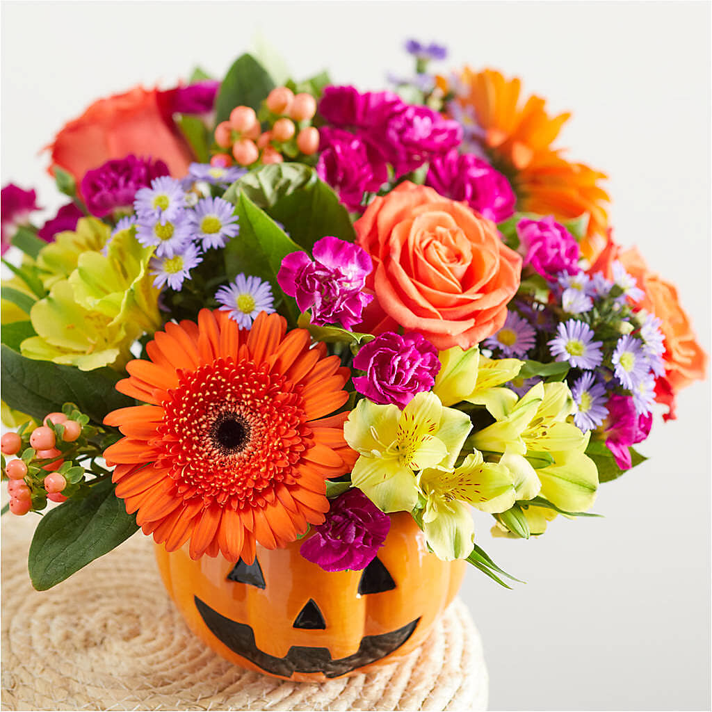 Tricks & Treats Pumpkin –  Blooms By The Lake, Lake Arthur LA