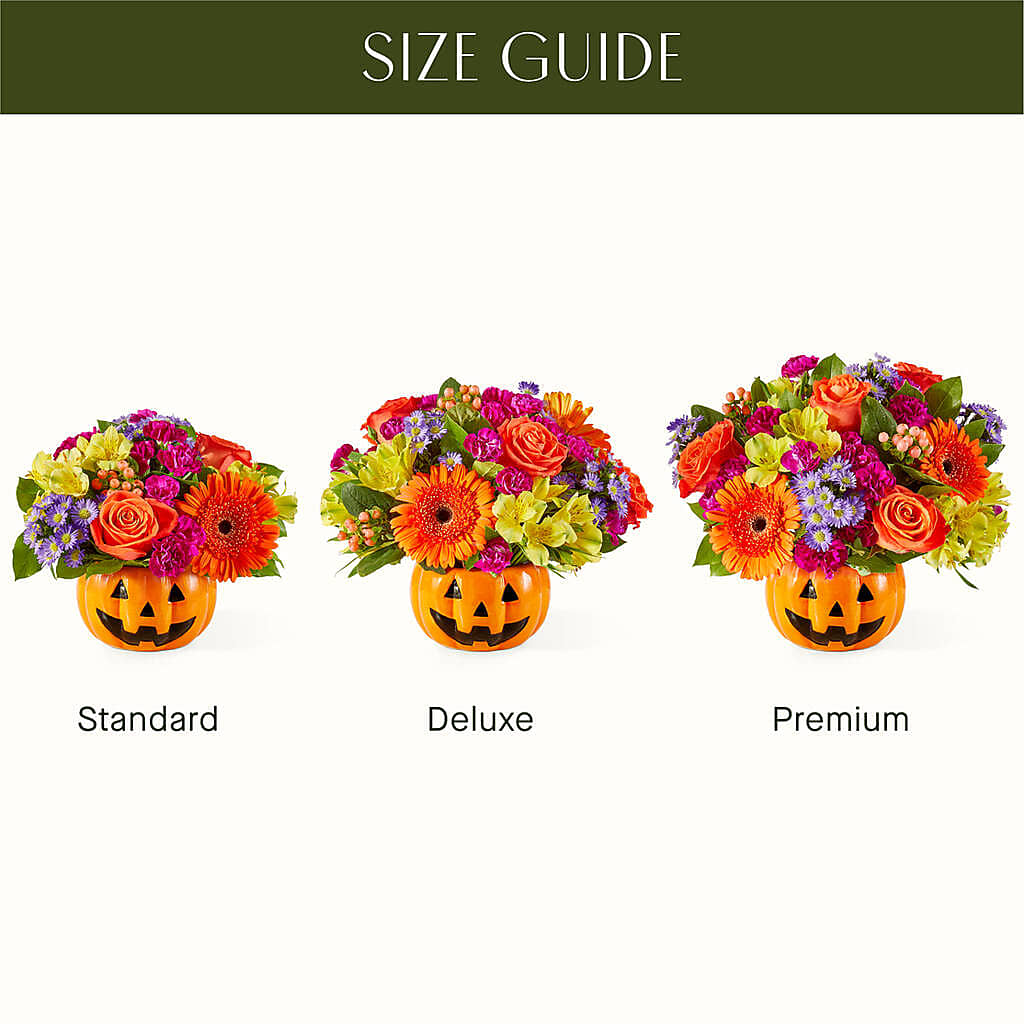 Tricks & Treats Pumpkin –  Blooms By The Lake, Lake Arthur LA