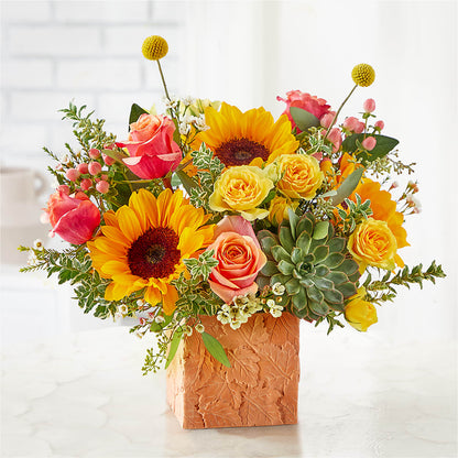 Sunflower Season Bouquet –  Blooms By The Lake, Lake Arthur LA