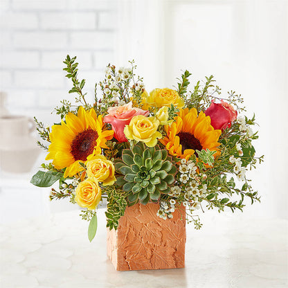 Sunflower Season Bouquet –  Blooms By The Lake, Lake Arthur LA