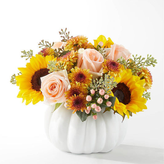 Pumpkin to Talk About Bouquet –  Blooms By The Lake, Lake Arthur LA