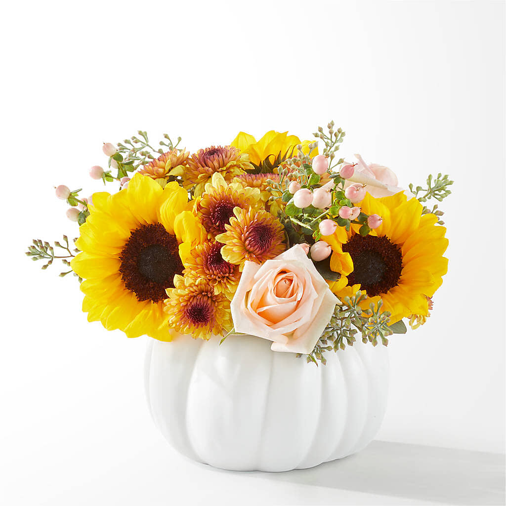 Pumpkin to Talk About Bouquet –  Blooms By The Lake, Lake Arthur LA