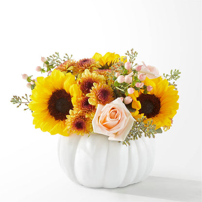 Pumpkin to Talk About Bouquet –  Blooms By The Lake, Lake Arthur LA