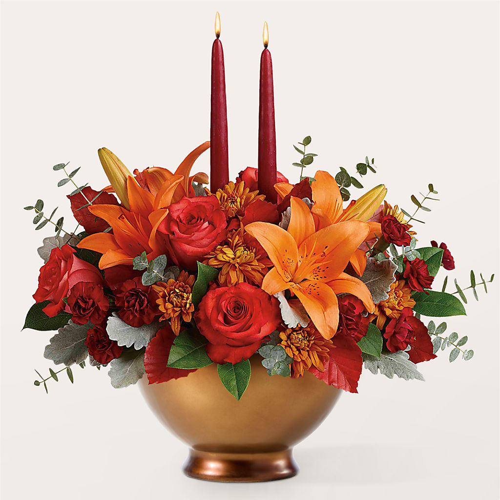 Fruits of Fall Centerpiece –  Blooms By The Lake, Lake Arthur LA
