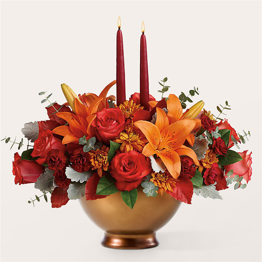 Fruits of Fall Centerpiece –  Blooms By The Lake, Lake Arthur LA