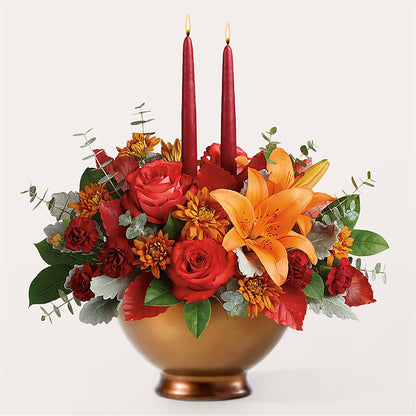 Fruits of Fall Centerpiece –  Blooms By The Lake, Lake Arthur LA