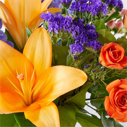 Radiant Citrus Bouquet –  Blooms By The Lake, Lake Arthur LA