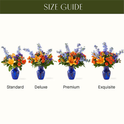 Radiant Citrus Bouquet –  Blooms By The Lake, Lake Arthur LA