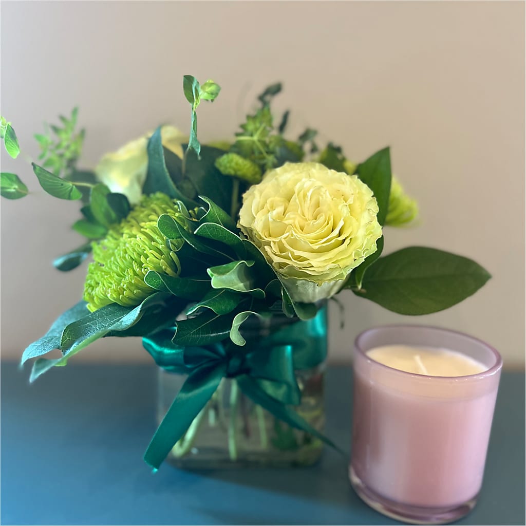Emerald Forest Bouquet –  Blooms By The Lake, Lake Arthur LA