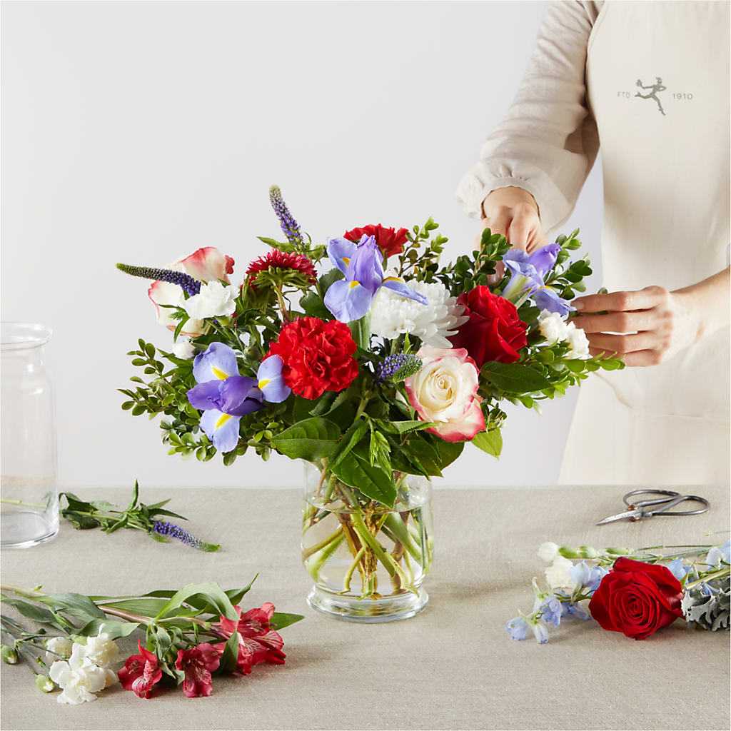 Star Spangled - A Florist Original –  Blooms By The Lake, Lake Arthur LA