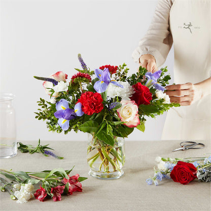 Star Spangled - A Florist Original –  Blooms By The Lake, Lake Arthur LA