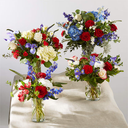 Star Spangled - A Florist Original –  Blooms By The Lake, Lake Arthur LA