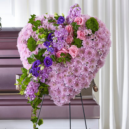 Treasured Love Standing Heart –  Blooms By The Lake, Lake Arthur LA