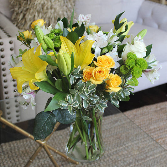 Hope & Serenity Bouquet –  Blooms By The Lake, Lake Arthur LA