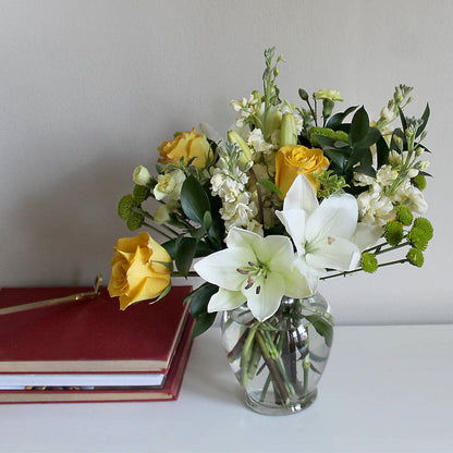 Hope & Serenity Bouquet –  Blooms By The Lake, Lake Arthur LA