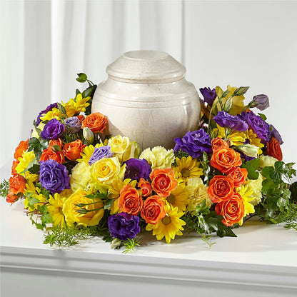 Blossoms of Remembrance Cremation Adornment –  Blooms By The Lake, Lake Arthur LA