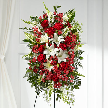 Everlasting Memory Standing Spray –  Blooms By The Lake, Lake Arthur LA