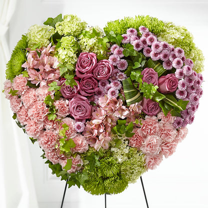 Heartwarming Standing Heart –  Blooms By The Lake, Lake Arthur LA