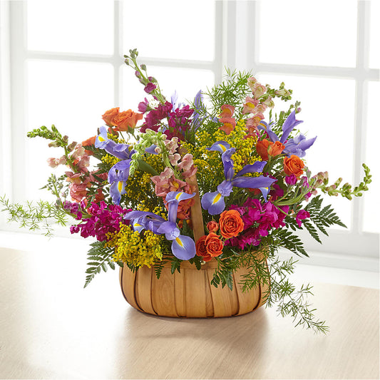 Garden of Life Basket –  Blooms By The Lake, Lake Arthur LA