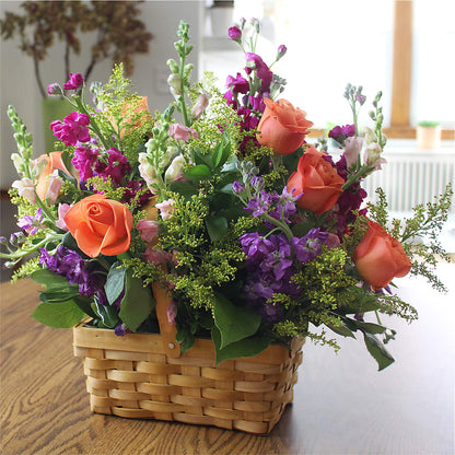 Garden of Life Basket –  Blooms By The Lake, Lake Arthur LA