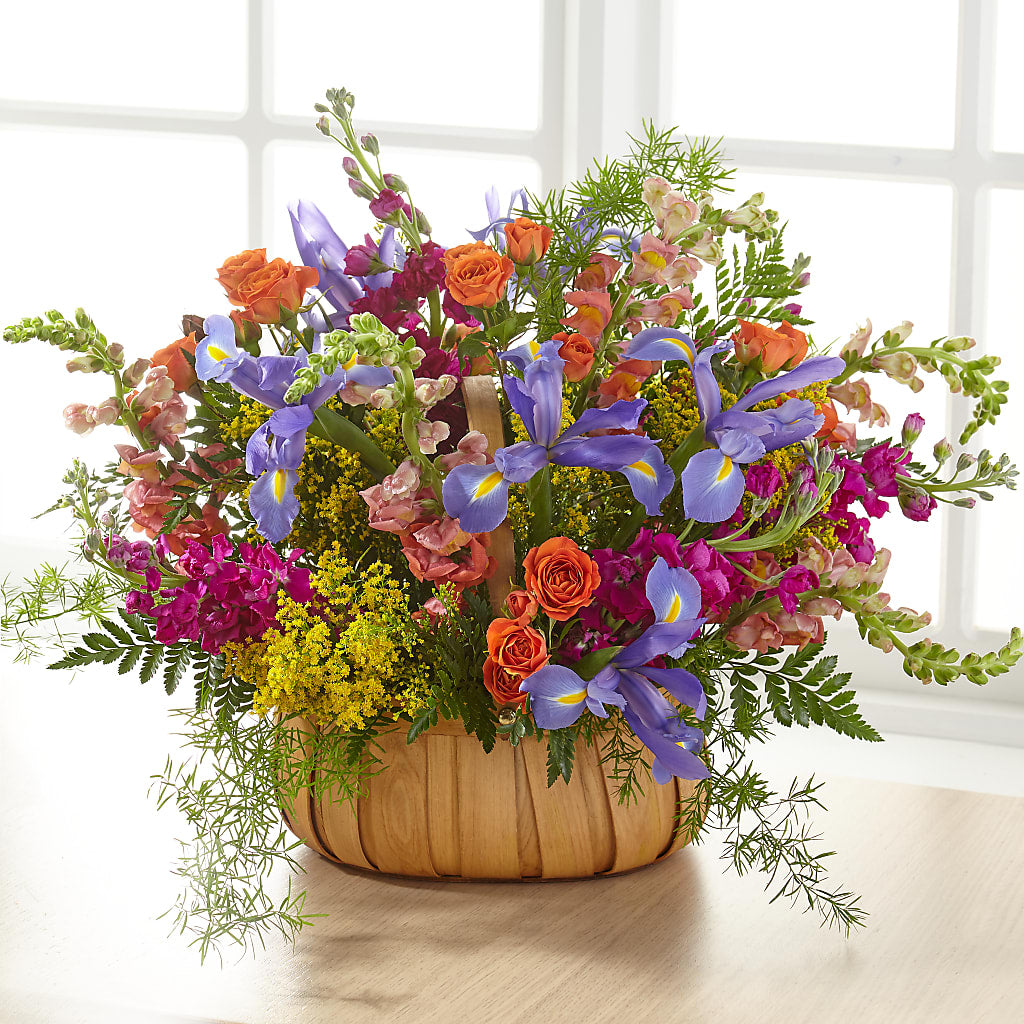 Garden of Life Basket –  Blooms By The Lake, Lake Arthur LA