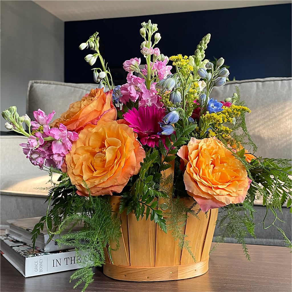 Garden of Life Basket –  Blooms By The Lake, Lake Arthur LA