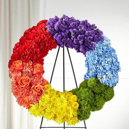 Circle of Love Wreath –  Blooms By The Lake, Lake Arthur LA