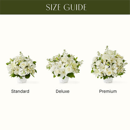 Peaceful Reflections Arrangement –  Blooms By The Lake, Lake Arthur LA