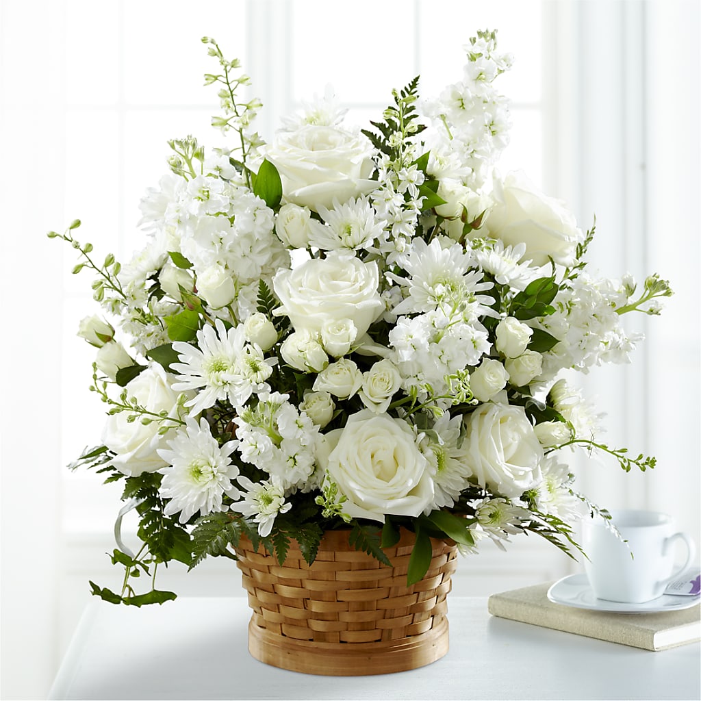 Heartfelt Condolences Arrangement –  Blooms By The Lake, Lake Arthur LA