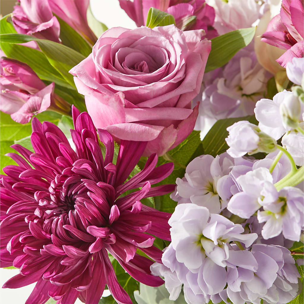 Amethyst Dreams Bouquet –  Blooms By The Lake, Lake Arthur LA