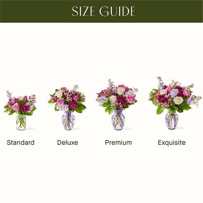 Amethyst Dreams Bouquet –  Blooms By The Lake, Lake Arthur LA