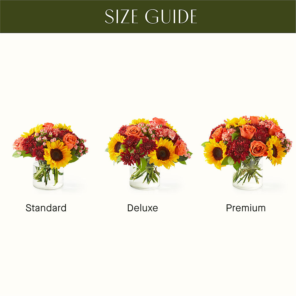 September Sunset Bouquet –  Blooms By The Lake, Lake Arthur LA