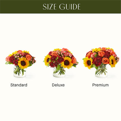 September Sunset Bouquet –  Blooms By The Lake, Lake Arthur LA
