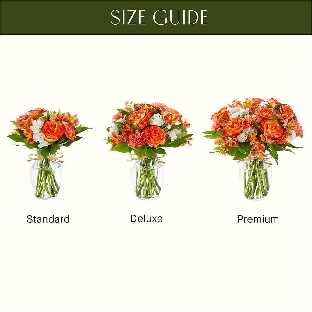 Apricot Glow Bouquet –  Blooms By The Lake, Lake Arthur LA