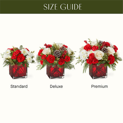 Christmas Market Bouquet –  Blooms By The Lake, Lake Arthur LA