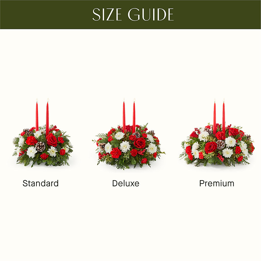 Holiday Soiree Centerpiece –  Blooms By The Lake, Lake Arthur LA