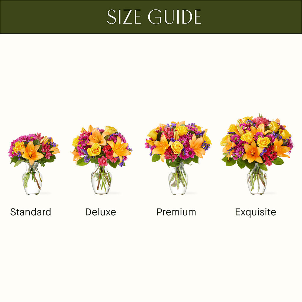 Colorful Visions Bouquet –  Blooms By The Lake, Lake Arthur LA