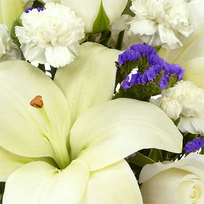 Sapphire Rush Bouquet –  Blooms By The Lake, Lake Arthur LA