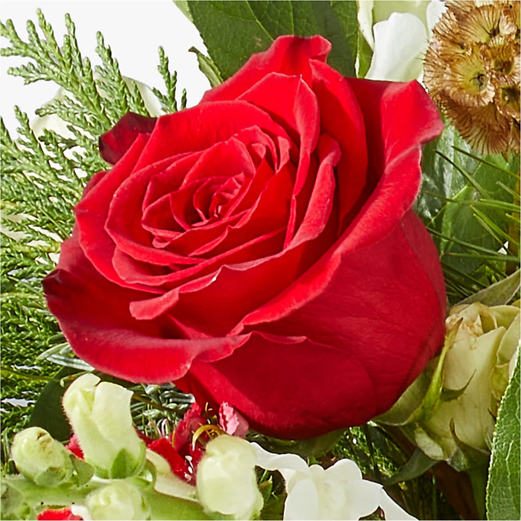 Deck the Halls Bouquet –  Blooms By The Lake, Lake Arthur LA