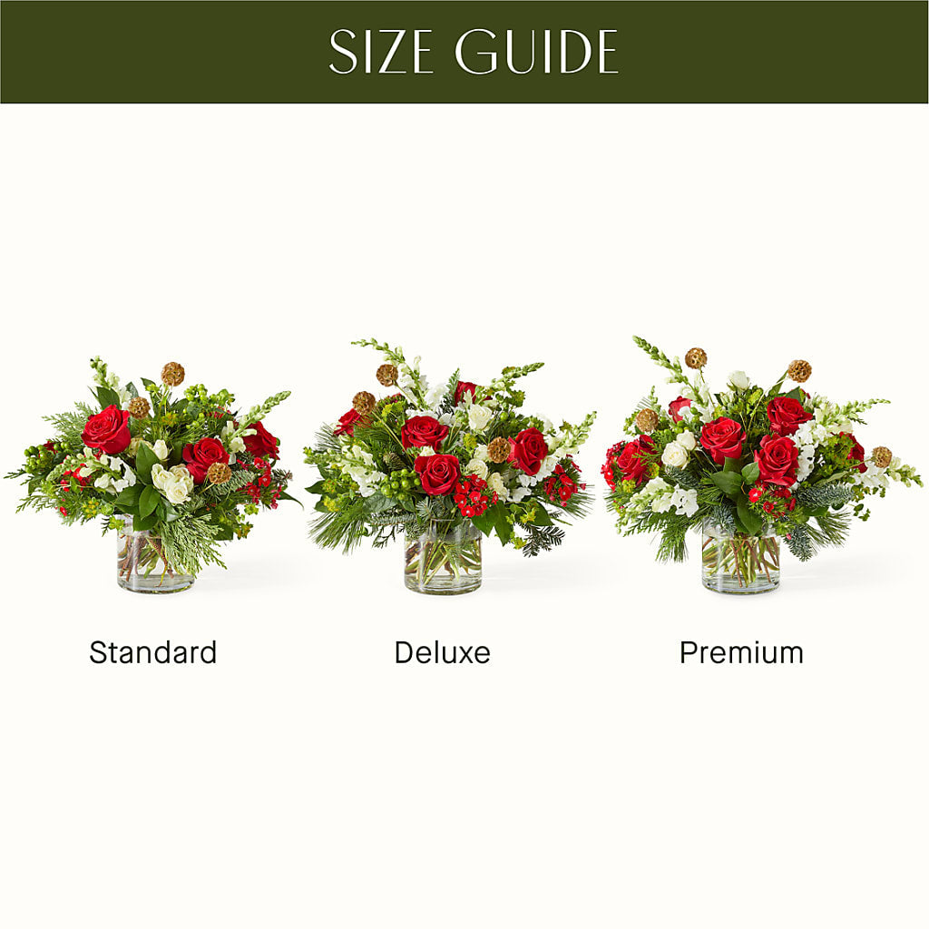 Deck the Halls Bouquet –  Blooms By The Lake, Lake Arthur LA