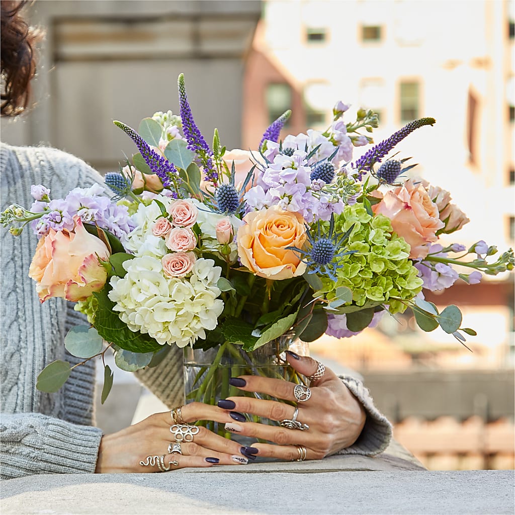 Porch Swing Bouquet –  Blooms By The Lake, Lake Arthur LA