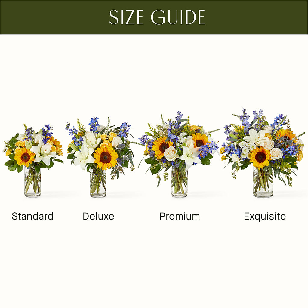 Wonderfully Sunny Bouquet –  Blooms By The Lake, Lake Arthur LA