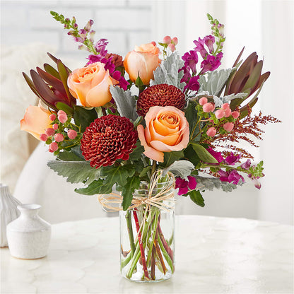 Moody Hues Bouquet –  Blooms By The Lake, Lake Arthur LA
