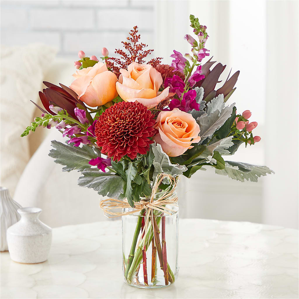 Moody Hues Bouquet –  Blooms By The Lake, Lake Arthur LA